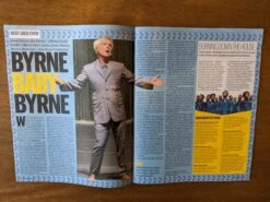 UK Culture Magazine November 2020: DAVID BYRNE // TALKING HEADS Interview
