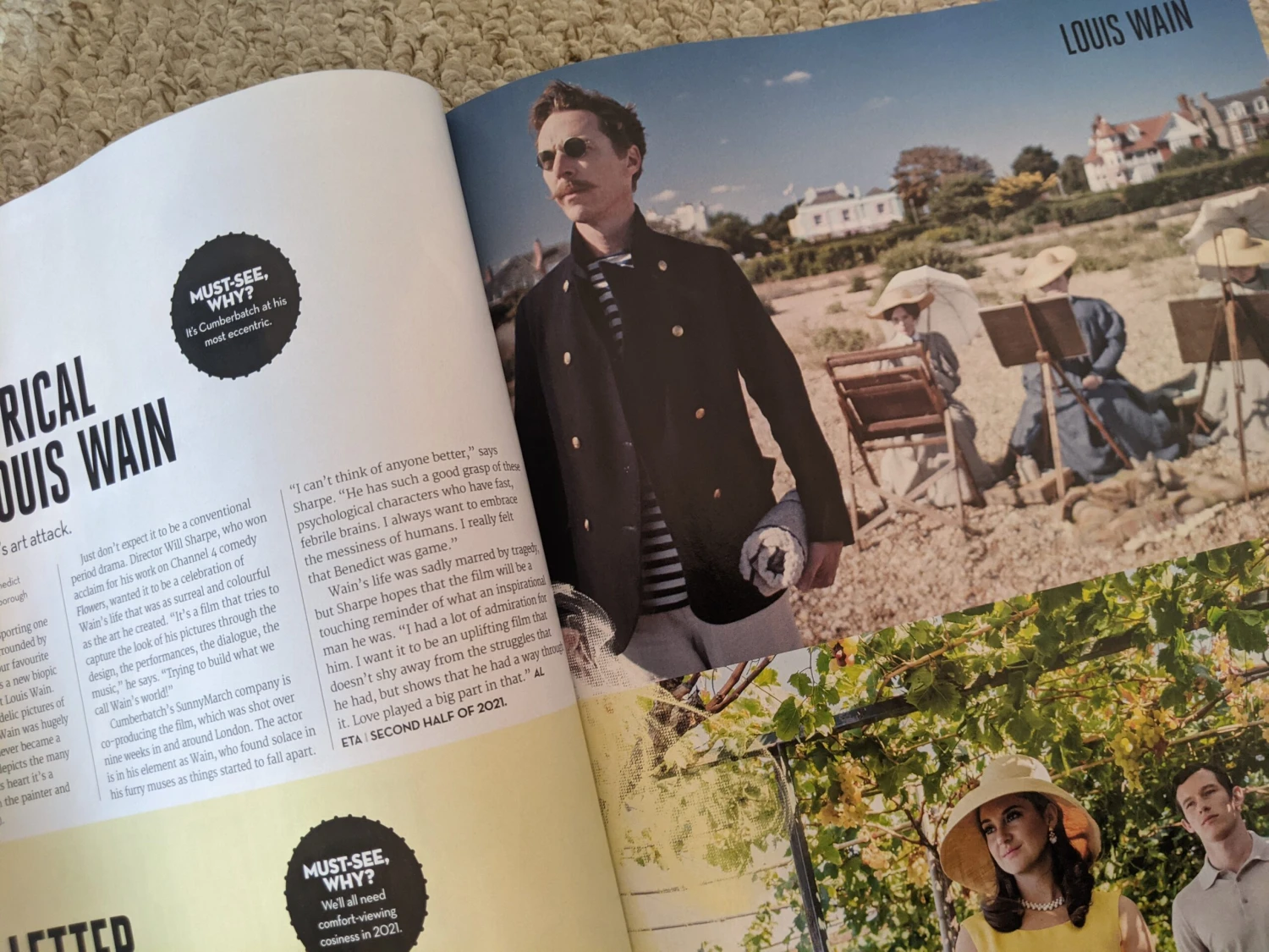 Total Film Magazine January 2021: Benedict Cumberbatch Mads Mikkelsen Chris Evans 4 Total Film Magazine January 2021: Benedict Cumberbatch Mads Mikkelsen Chris Evans - Image 2