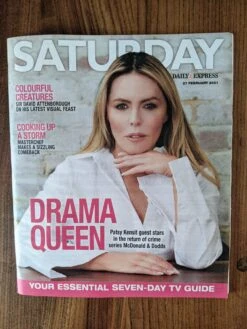 SATURDAY Magazine 02/2021: PATSY KENSIT Tobias Menzies CIARAN HINDS