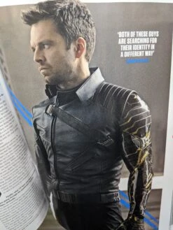 UK Total Film Magazine March 2021 The Falcon And The Winter Soldier Sebastian Stan
