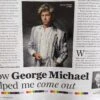 British GQ Magazine August 2021: George Michael -CELEBRITY MAGAZINES PXL 20210708 094505189