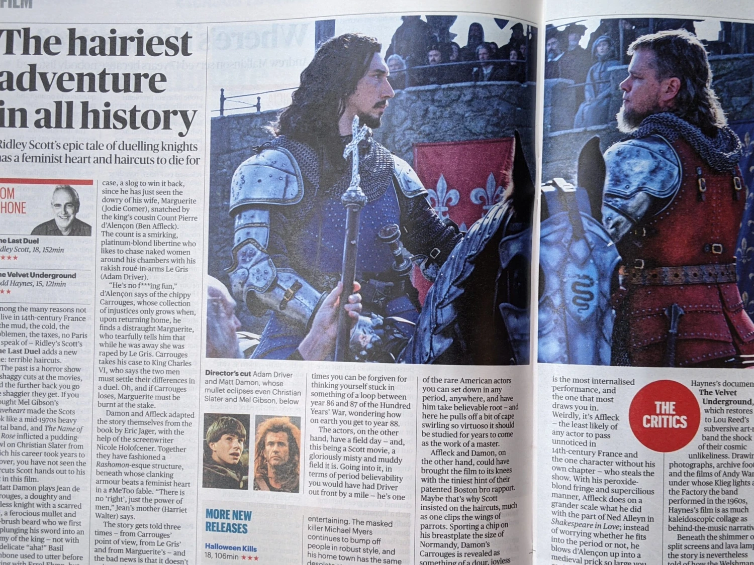 CULTURE MAGAZINE -17th October 2021 Duran Duran Simon Le Bon Adam Driver 4 CULTURE MAGAZINE -17th October 2021 Duran Duran Simon Le Bon Adam Driver - Image 2