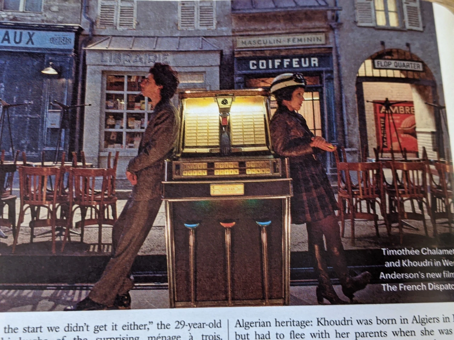 STYLE MAGAZINE - October 2021 LYNA KHOUDRI The French Dispatch Timothee Chalamet 5 STYLE MAGAZINE - October 2021 LYNA KHOUDRI The French Dispatch Timothee Chalamet - Image 3