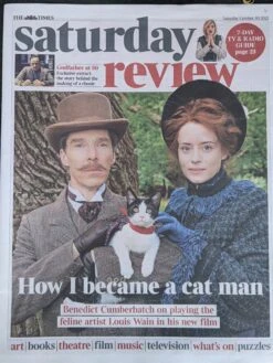 BENEDICT CUMBERBATCH Claire Foy Cover UK Times Review Supplement October 2021