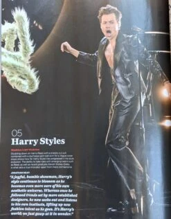 British GQ Magazine Dec 2021 HARRY STYLES Harry Lambert Interview