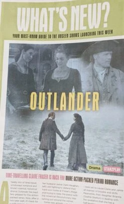 TV Magazine 05/03/2022 TUPPENCE MIDDLETON Sam Heughan Robson Green Sam Corlett