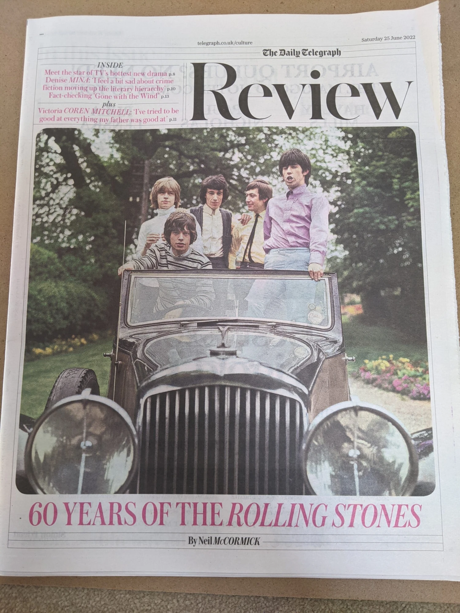 Daily Telegraph Review - 25th June 2022 - 60 Years Of The Rolling Stones 3 Daily Telegraph Review - 25th June 2022 - 60 Years Of The Rolling Stones