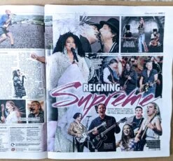 THE METRO Newspaper 27 June 2022: Diana Ross Paul McCartney Bruce Springsteen -CELEBRITY MAGAZINES PXL 20220627 130724738