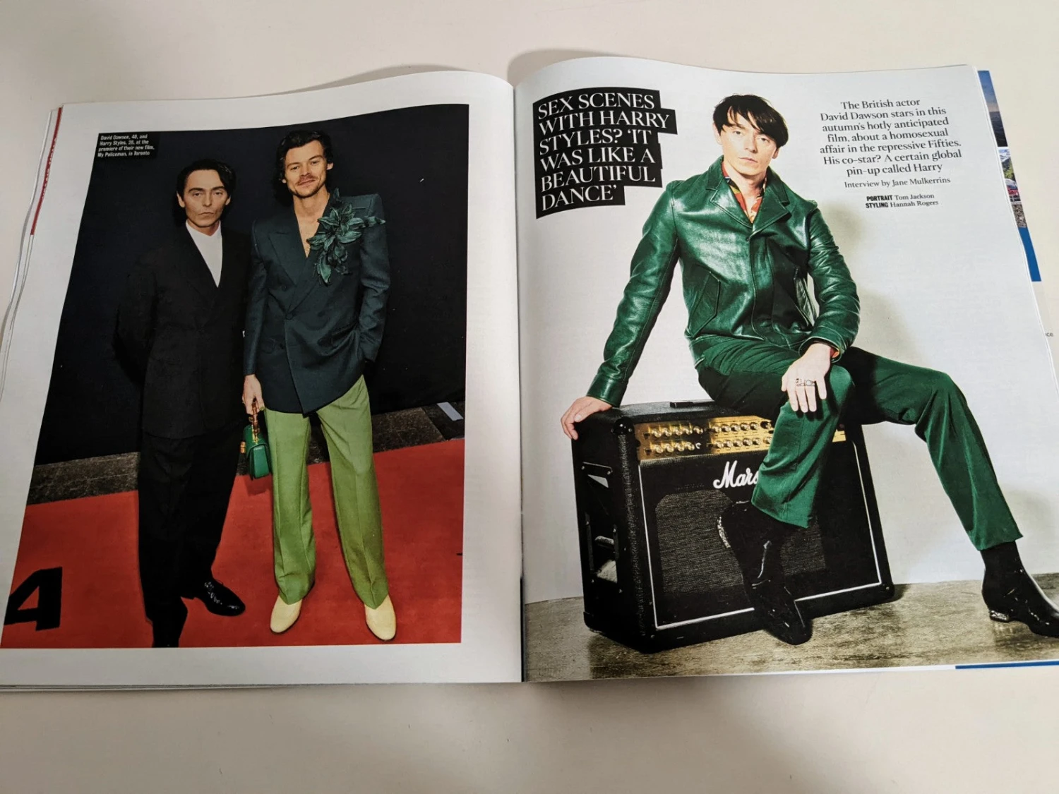 TIMES Magazine 15th October 2022 David Dawson On Harry Styles 3 TIMES Magazine 15th October 2022 David Dawson On Harry Styles