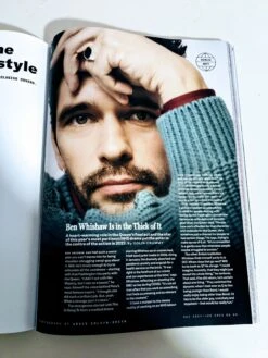 BRITISH GQ Magazine Dec/Jan 2022 Ben Whishaw
