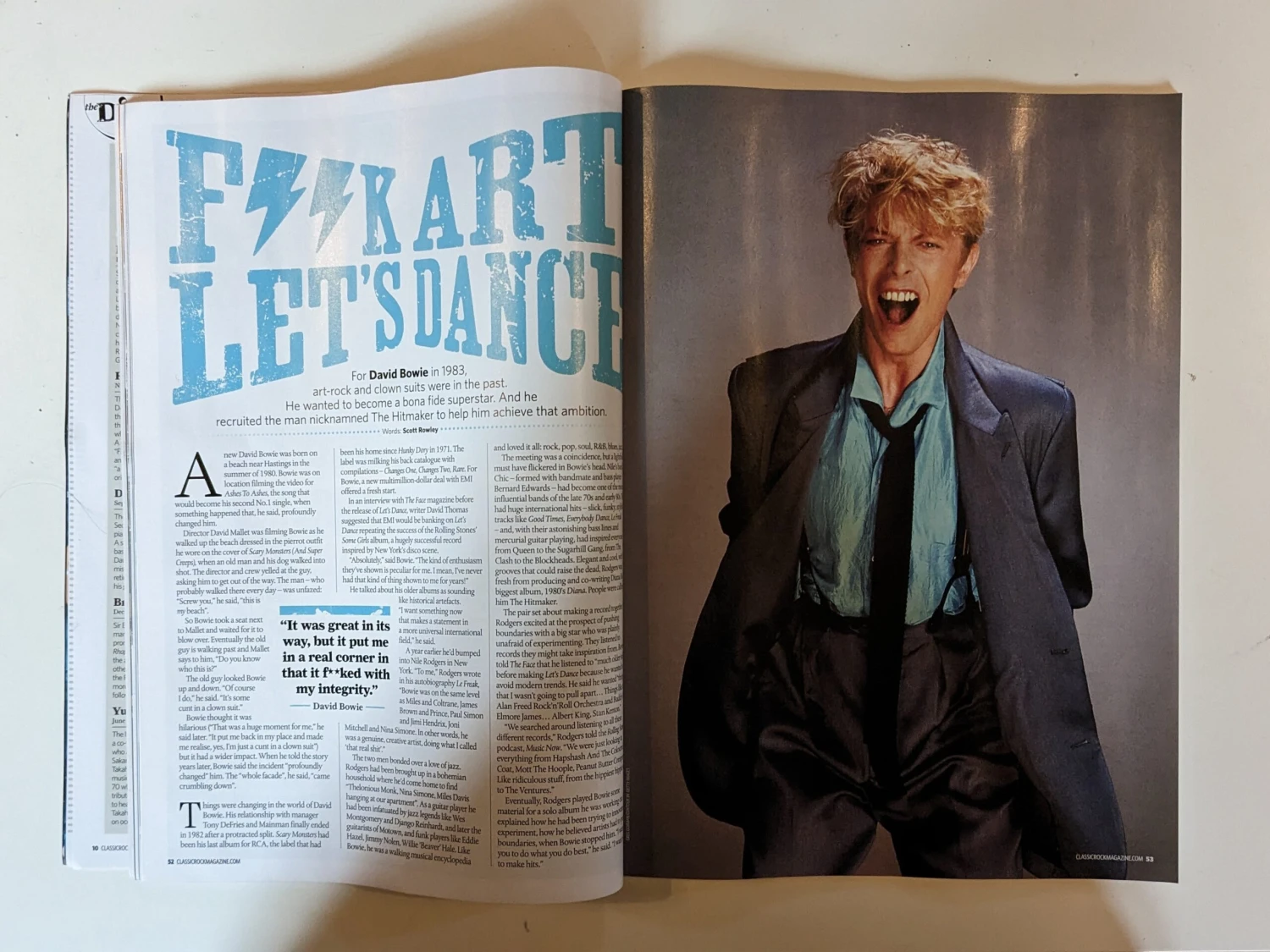 Classic Rock Magazine April 2023 - Deep Purple David Bowie The Beatles Led Zeppelin Robert Fripp 5 Classic Rock Magazine April 2023 - Deep Purple David Bowie The Beatles Led Zeppelin Robert Fripp - Image 3