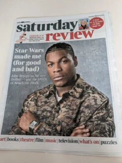 TIMES REVIEW 18/03/2023 John Boyega Star Wars Interview