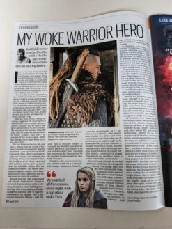 CULTURE Magazine 09/04/2023 METALLICA Alexander Dreymon -CELEBRITY MAGAZINES PXL 20230423 104340568