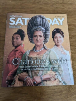 SATURDAY Magazine 04/2023: BRIDGERTON Queen Charlotte India Amarteifio
