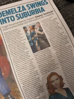 WEEKEND Mag 25/11/2023 Eleanor Tomlinson Sam Heughan