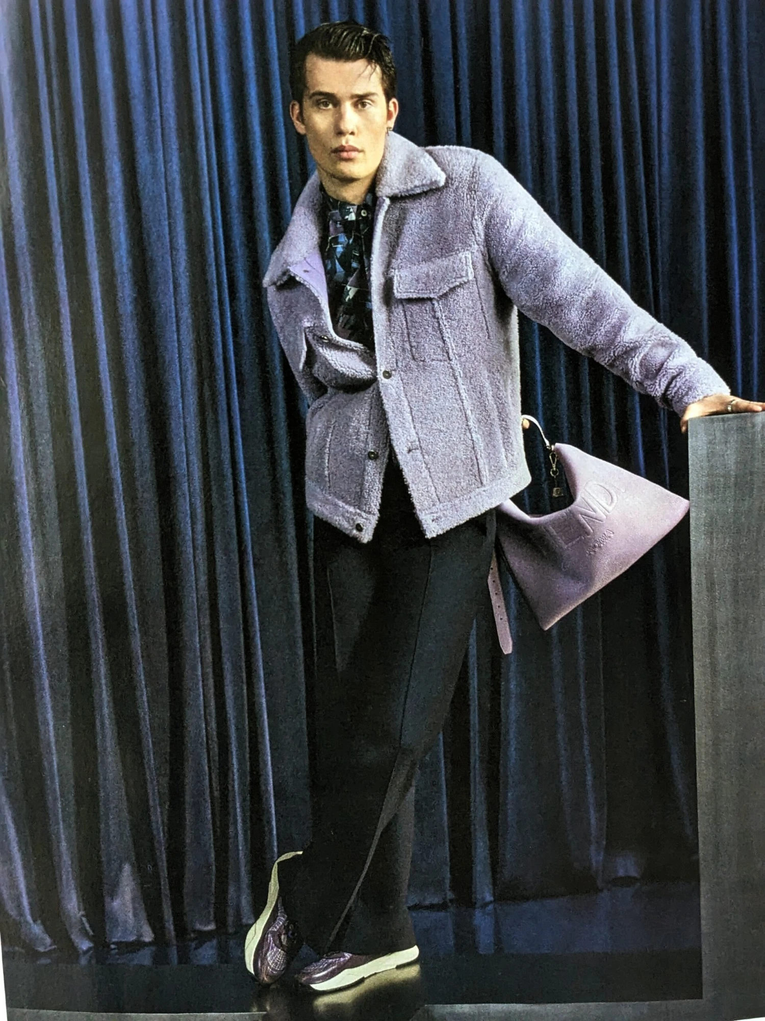 British GQ Magazine Dec 2023 NICHOLAS GALITZINE 4 British GQ Magazine Dec 2023 NICHOLAS GALITZINE - Image 2