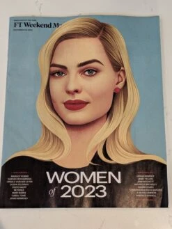 FT WEEKEND Magazine Dec 2023 MARGOT ROBBIE AESPA Leah Williamson Taylor Swift