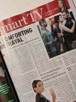 Radio Times Magazine December 2 2023 Sam Heughan Eleanor Tomlinson