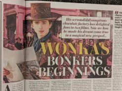 WEEKEND Magazine 09/12/2023 JULIA BRADBURY Timothee Chalamet Iain De Caestecker Wonka