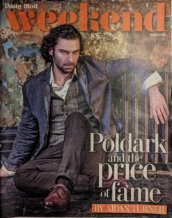 N/A MAIL WEEKEND Mag 27/08/2016 AIDAN TURNER Poldark