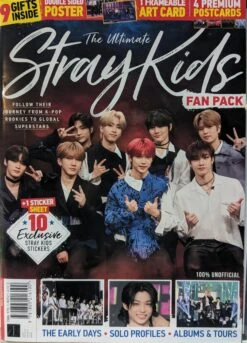 Ultimate STRAY KIDS K-POP Fan Pack & 10 Exclusive Stickers & Poster & Art Cards