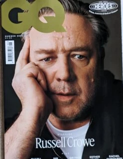 BRITISH GQ Magazine June/July 2024 RUSSELL CROWE