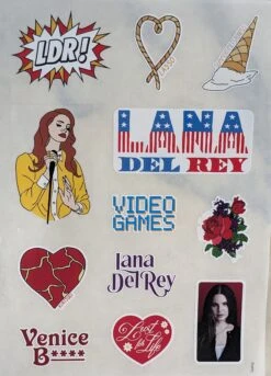 Ultimate Fan Pack - Lana Del Rey (Includes 8 Free Gifts Inside) -CELEBRITY MAGAZINES PXL 20240808 105332533 2
