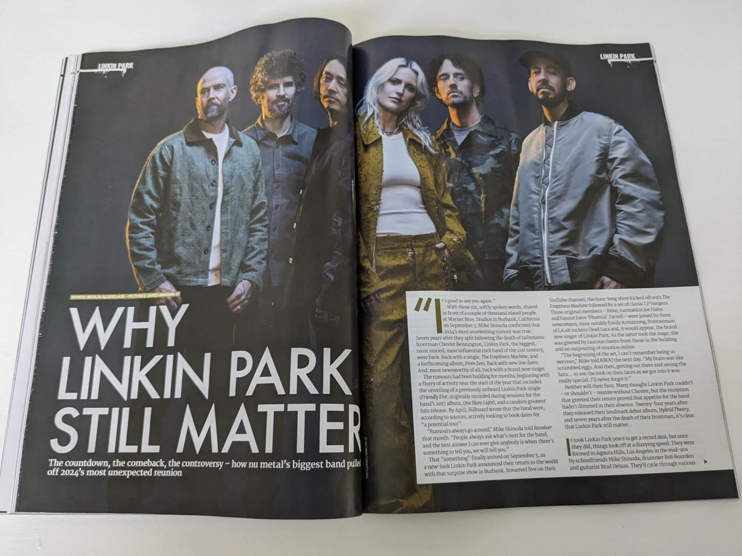 Metal Hammer Magazine #394 2024 Papa Roach At 25 Years Linkin Park Blind Channel 4 Metal Hammer Magazine #394 2024 Papa Roach At 25 Years Linkin Park Blind Channel - Image 2