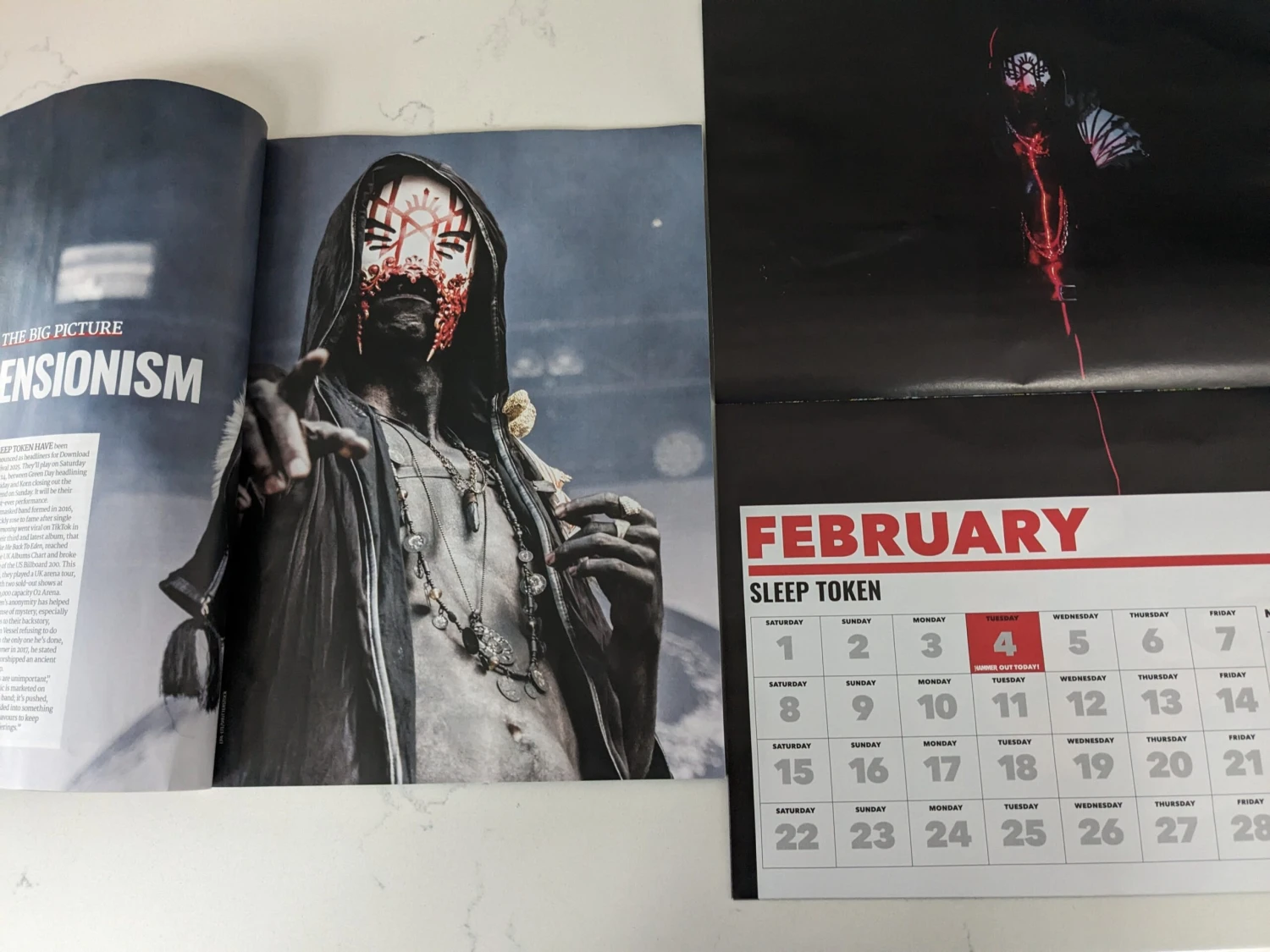 Metal Hammer Magazine (UK) Christmas 2024 (395) & Nightwish Sleep Token Ghost 3 Metal Hammer Magazine (UK) Christmas 2024 (395) & Nightwish Sleep Token Ghost