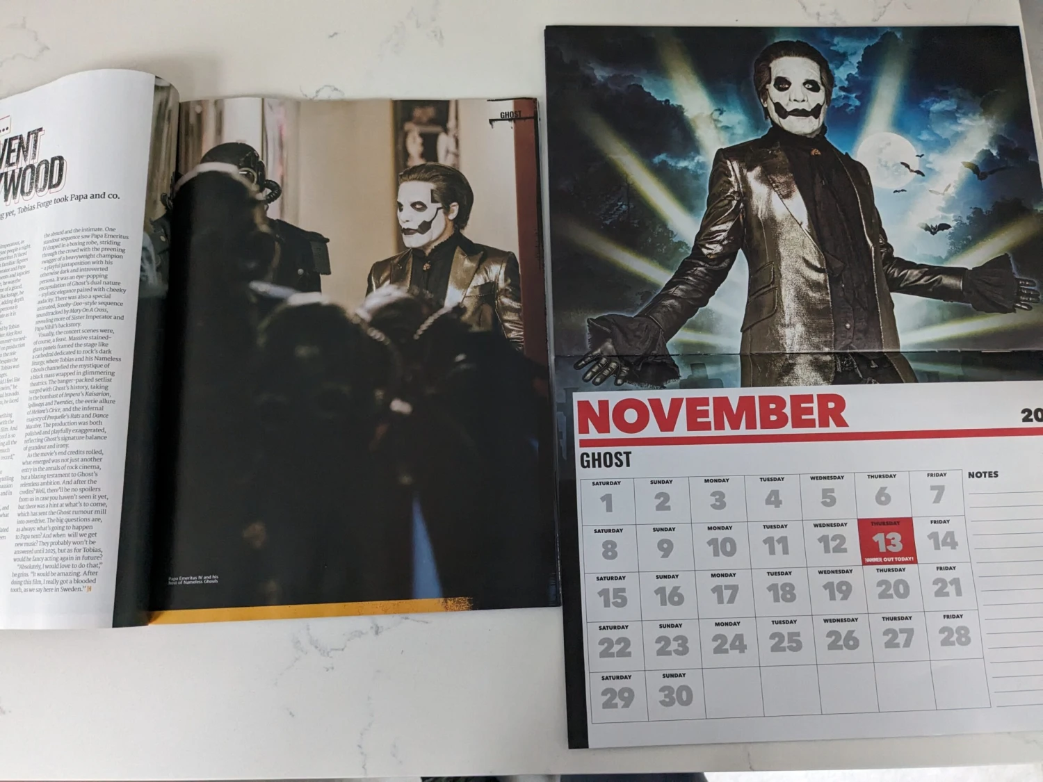 Metal Hammer Magazine (UK) Christmas 2024 (395) & Nightwish Sleep Token Ghost 4 Metal Hammer Magazine (UK) Christmas 2024 (395) & Nightwish Sleep Token Ghost - Image 2