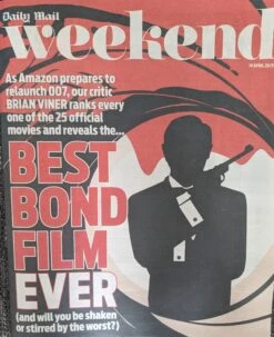 WEEKEND Magazine 19/04/2025 JAMES BOND 007 COVER FEATURE