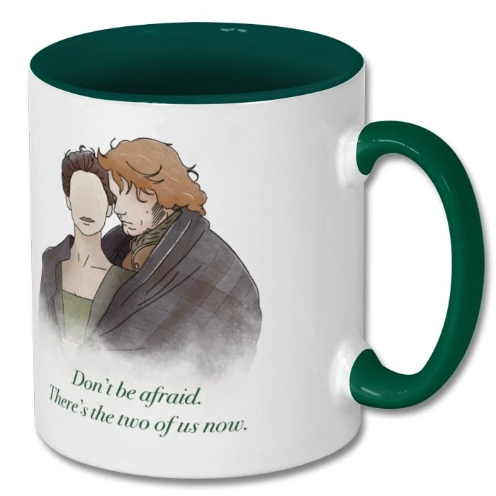 Outlander Inspired Coffee Mug - Jamie & Claire 5 Outlander Inspired Coffee Mug - Jamie & Claire - Image 3