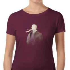 Outlander Inspired Unisex T-Shirt - Jamie - Burgundy