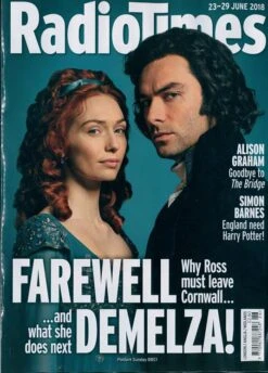 RADIO TIMES Magazine 23 June 2018 Aidan Turner Poldark Eleanor Tomlinson