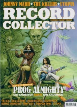 UK Record Collector Magazine August 2018: IAN ANDERSON Meets JON ANDERSON YES & TULL EXCLUSIVE