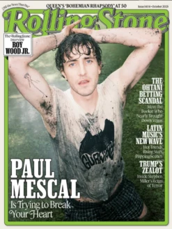 Paul Mescal - ROLLING STONE MAGAZINE - October 2025 - NEW