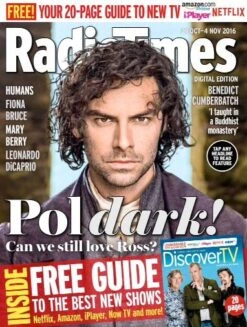Radio Times Magazine 29 October 2016 Aidan Turner Poldark