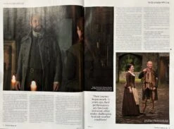 Dumfries & Galloway Life Magazine April 2025 Sam Heughan Outlander -CELEBRITY MAGAZINES Sam2blir