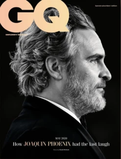 BRITISH GQ MAGAZINE MAY 2020: JOAQUIN PHOENIX LIMITED SUBSCRIBERS COVER