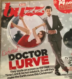 UK Buzz Magazine December 2010: Matt Smith Karen Gillian Doctor Who
