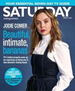 SATURDAY Magazine 27 June 2020: JODIE COMER KILLING EVE (Defective Copy)