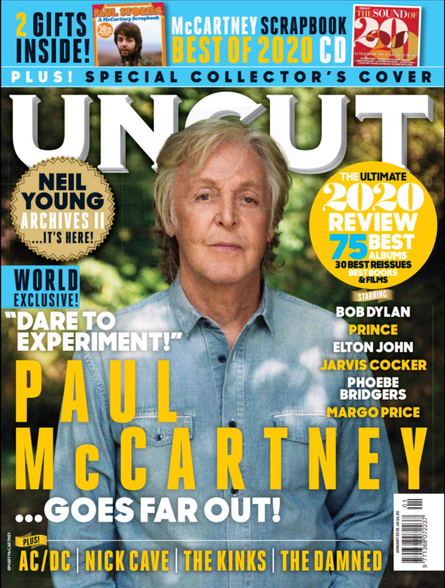 Uncut Magazine Issue 284: January 2021 Paul McCartney & Special Scrapbook 4 Uncut Magazine Issue 284: January 2021 Paul McCartney & Special Scrapbook - Image 2