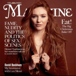 TIMES Magazine 25th November 2023 Eleanor Tomlinson Sam Heughan