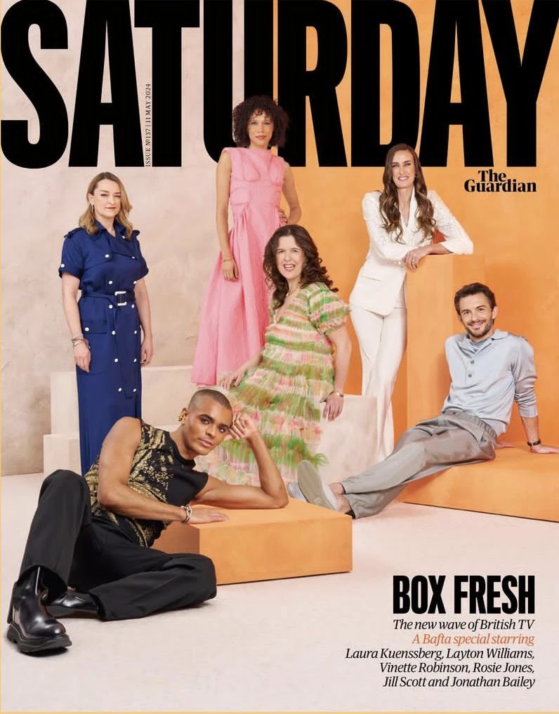 GUARDIAN SATURDAY Mag 11/05/2024 Jonathan Bailey Layton Williams Rosie Jones 3 GUARDIAN SATURDAY Mag 11/05/2024 Jonathan Bailey Layton Williams Rosie Jones