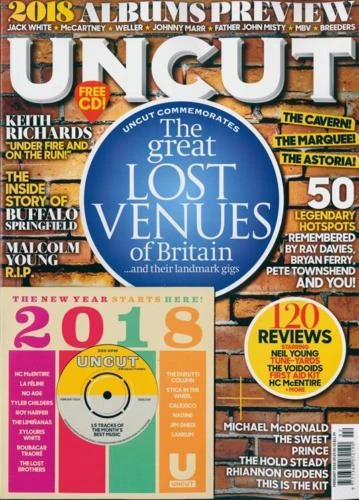 UNCUT Magazine February 2018 Keith Richards Malcolm Young Prince The Sweet 3 UNCUT Magazine February 2018 Keith Richards Malcolm Young Prince The Sweet