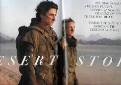 Vanity Fair Magazine May 2020: Timothee Chalamet On Set Of Dune