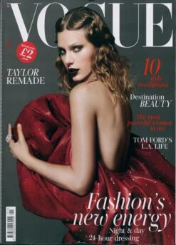 UK Vogue Magazine January 2018 Taylor Swift Cover & Exclusive Poem