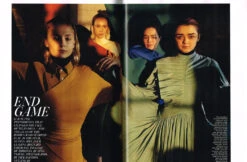 VOGUE UK April 2019 Lena Headey SOPHIE TURNER Maisie Williams Game Of Thrones