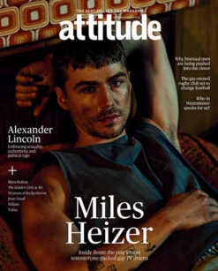 Attitude Magazine September/October 2025 - Miles Heizer