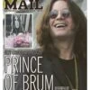 Birmingham Mail 23rd July 2025 Newspaper Ozzy Osbourne Black Sabbath Dies At 76 -CELEBRITY MAGAZINES birmingham mail issue wed 23rd july 2025 4940 1 p